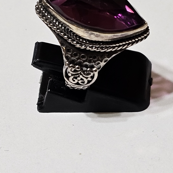 Bohemian Bali Legacy Lilac Quartz Ring Size 5! - Picture 11 of 14